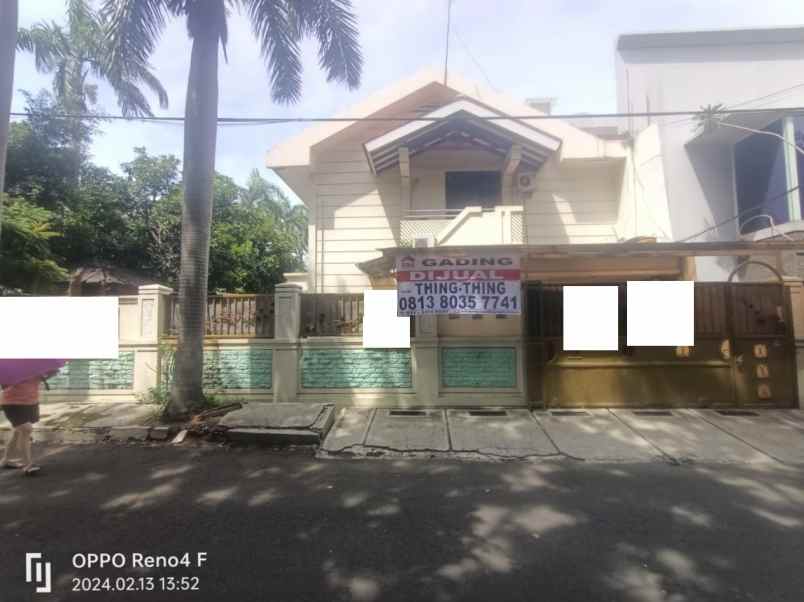 disewakan rumah janur elok kelapa gading