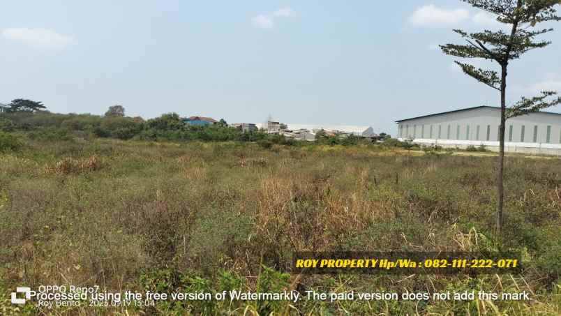 disewakan tanah jl marunda makmur