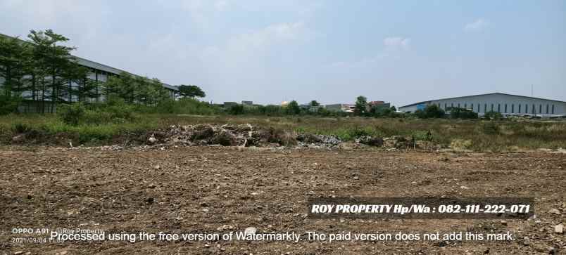 disewakan tanah jl marunda makmur