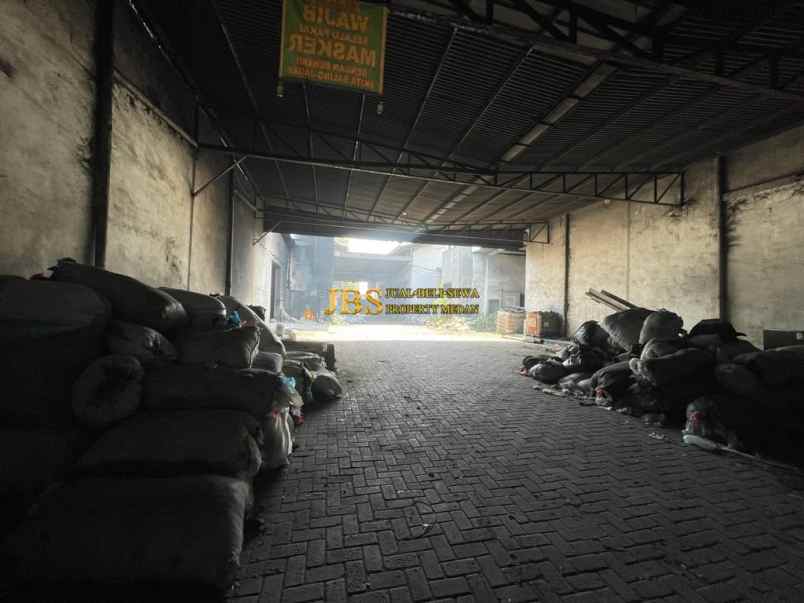 gudang 1 tingkat dijual di jalan irian barat sampali