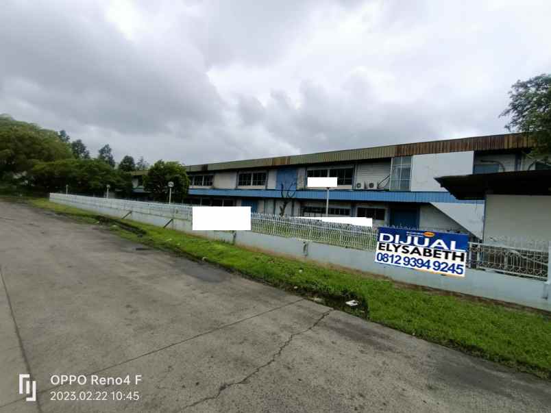 jual cepat gudang bagus 2 lantai kawasan jip