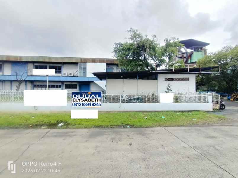 jual cepat gudang bagus 2 lantai kawasan jip