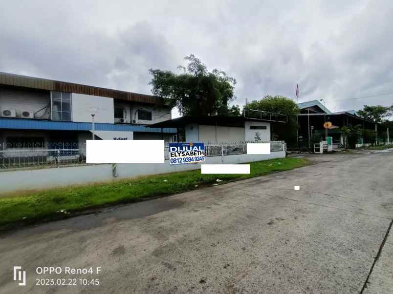 jual cepat gudang bagus 2 lantai kawasan jip