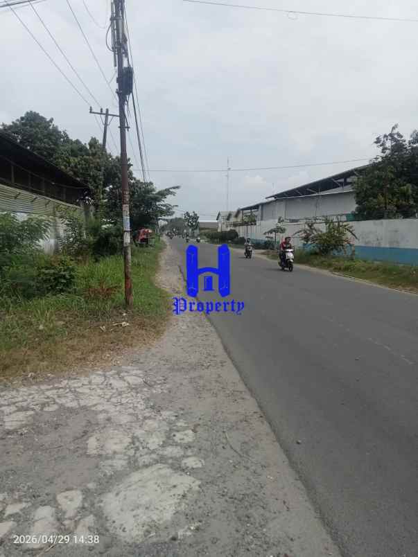jual gudang 1 tingkat di jalan irian barat sampali