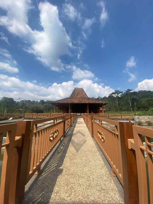 jual lahan kebun bonus gazebo