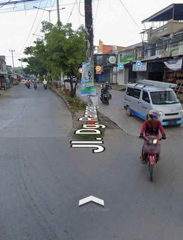 jual ruko di jl dg ramang