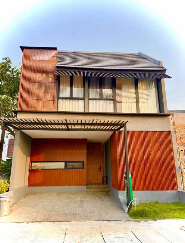 jual rumah cluster tengah kota