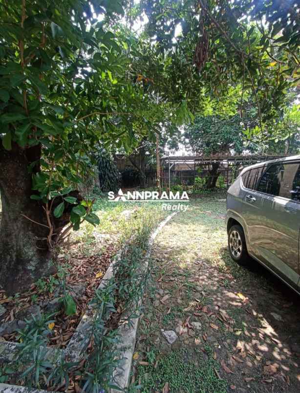 jual rumah dihitung tanah dekat stasiun depok lama