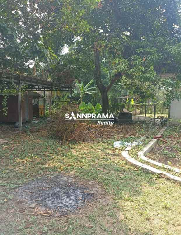 jual rumah dihitung tanah dekat stasiun depok lama