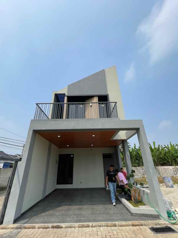 jual rumah free bphtb dekat toll cinere