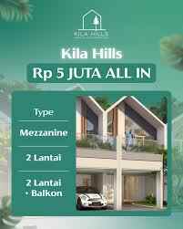promo rumah 2 lantai bogor cicilan 4 jutaan kila hills