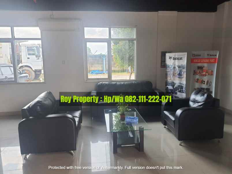 ruko gudang kantor jl soekarno hatta siring