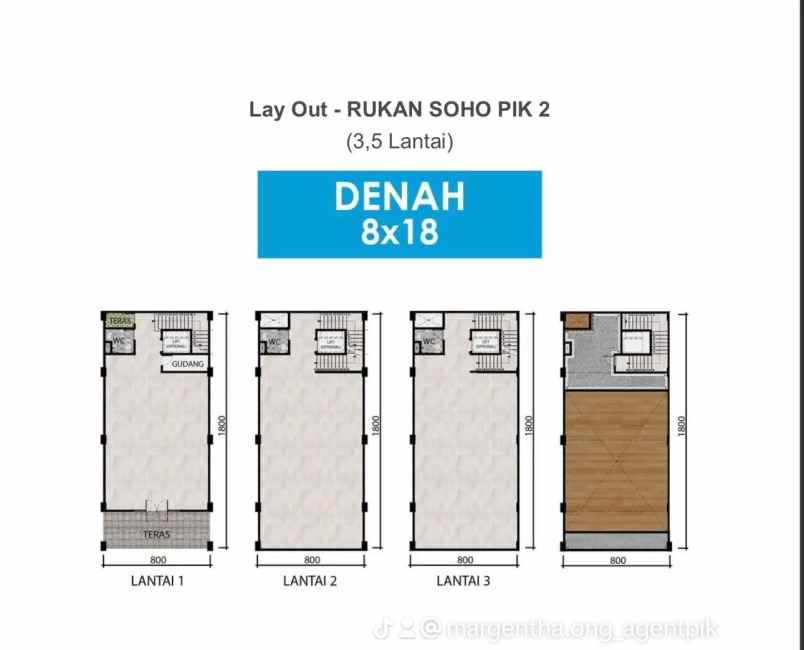 ruko soho wallstreet pik2 bisa gandeng