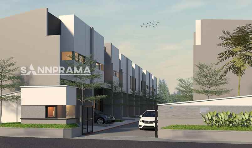 rumah 389 juta 2 lantai di tapos depok tara verti