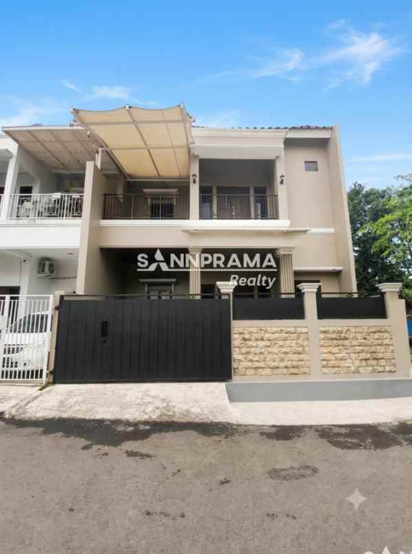 rumah baru 2 lantai di kavling ui barat beji depok iml