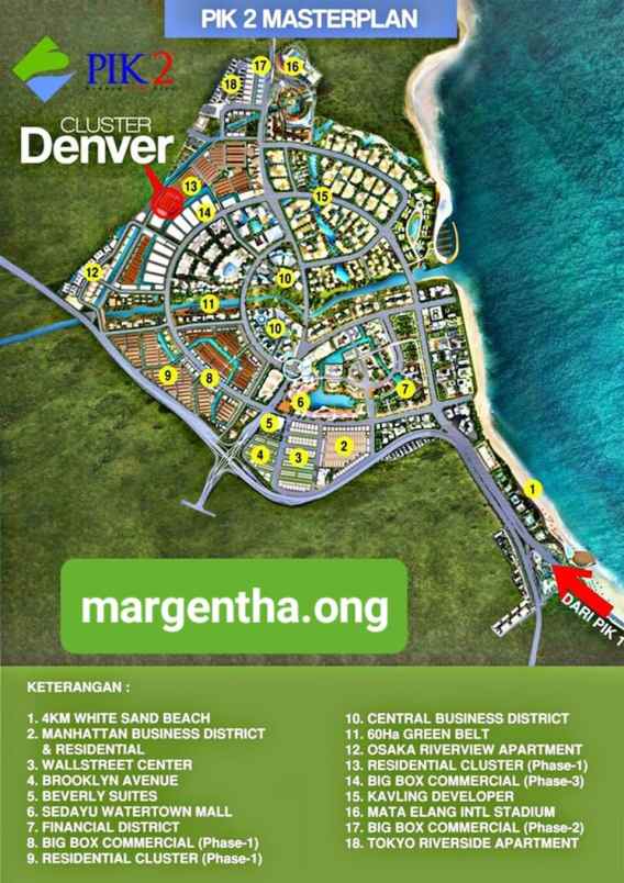 rumah denver pik2 3br type coral