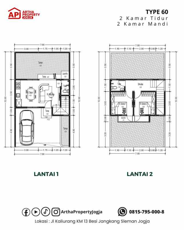 rumah dijual ngaglik uii kaliurang mulia residence