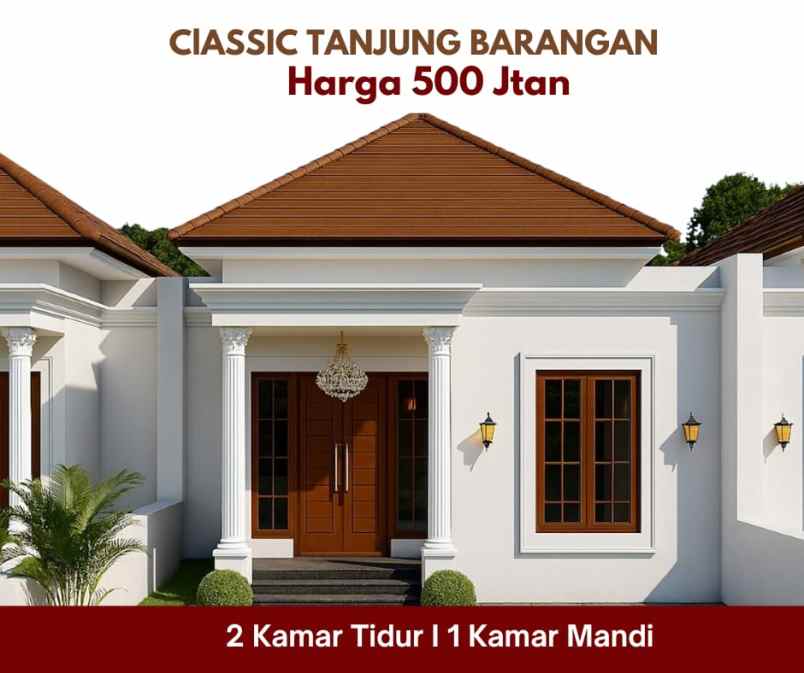 rumah eksklusif di tanjung barangan palembang