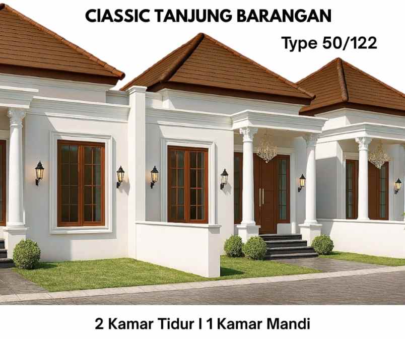 rumah eksklusif di tanjung barangan palembang