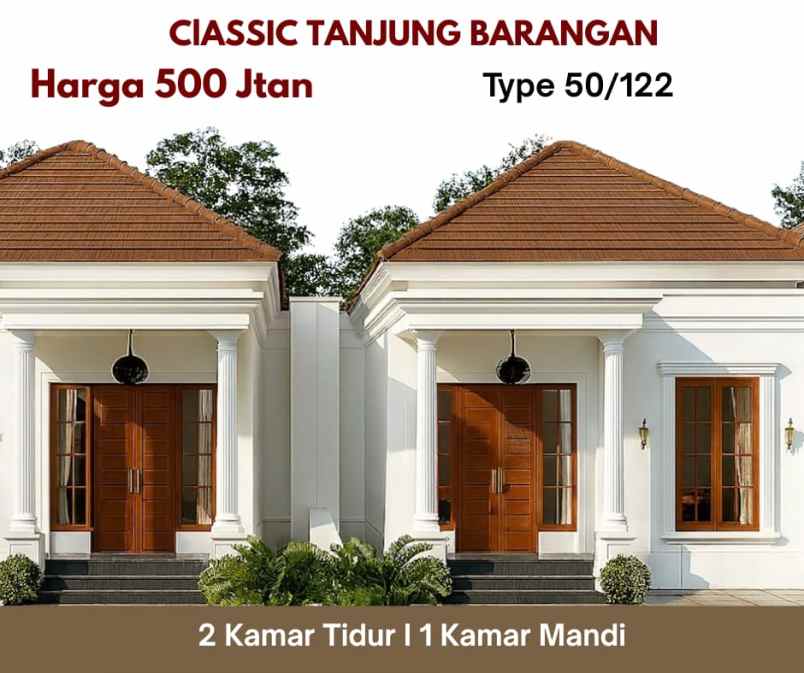 rumah eksklusif di tanjung barangan palembang