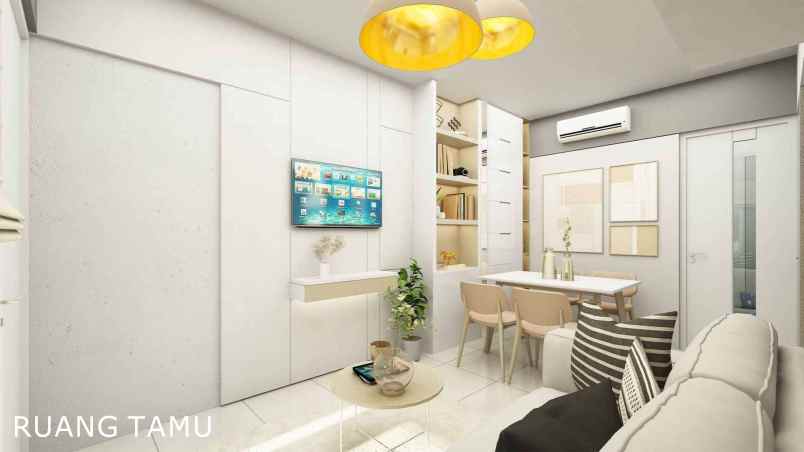 rumah modern dekat krl hanya 603 jutaan