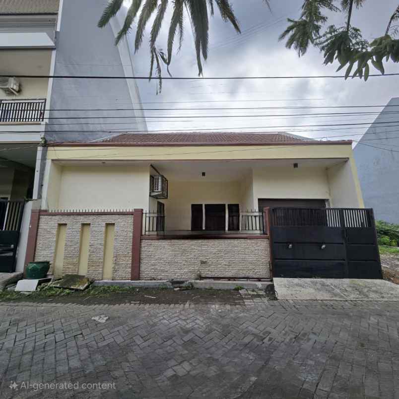 rumah mulyosari siap huni minimalis furnish
