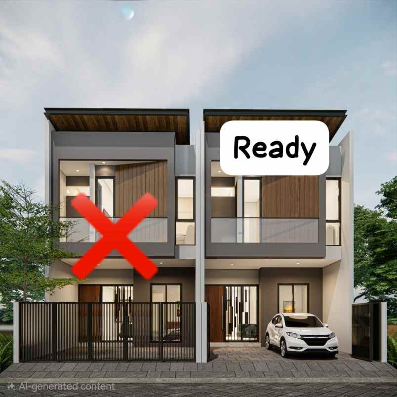 rumah new gress manyar tirto dekat galaxy mall