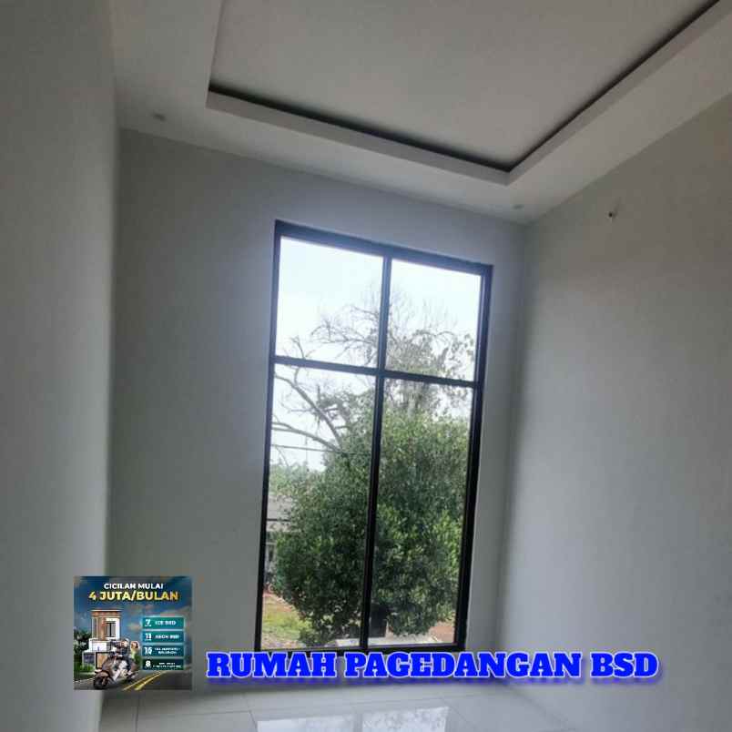rumah pagedangan bsd cicil dp langsung huni rumahnya