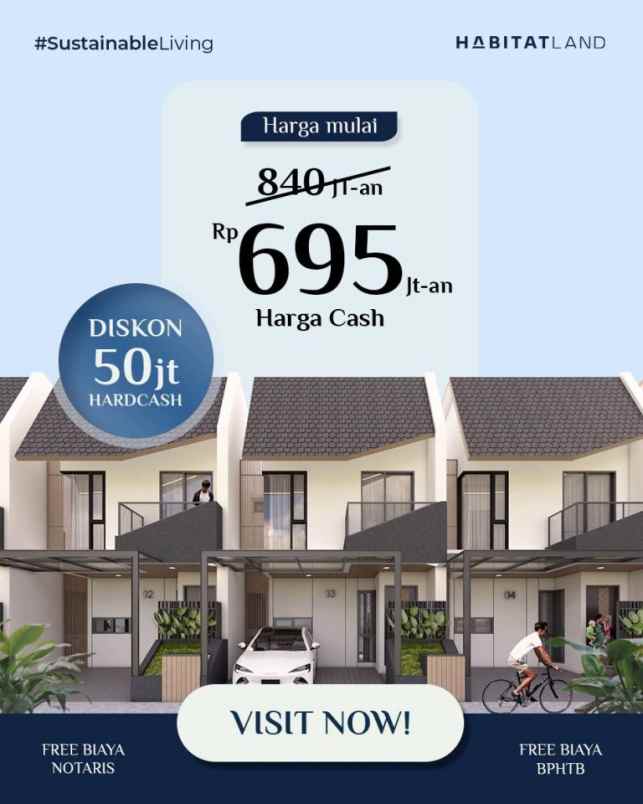 rumah pakansari habitat land