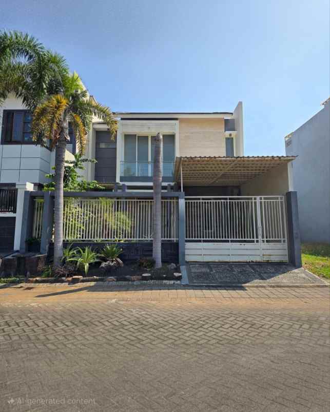 rumah pantai mentari strategis minimalis siap huni