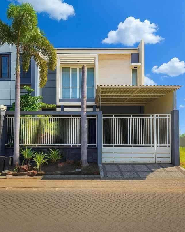 rumah pantai mentari strategis minimalis siap huni