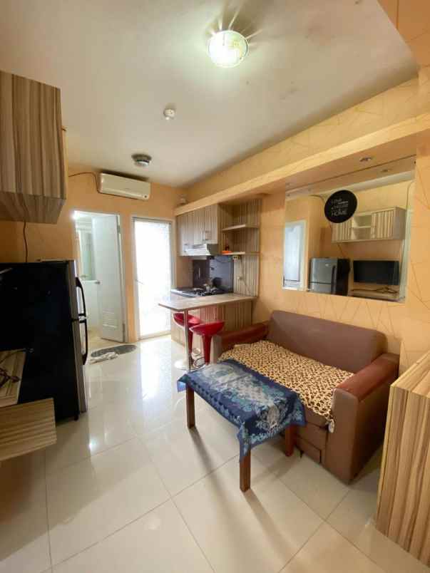 sewa 2 br full furnished green pramuka city tahunan