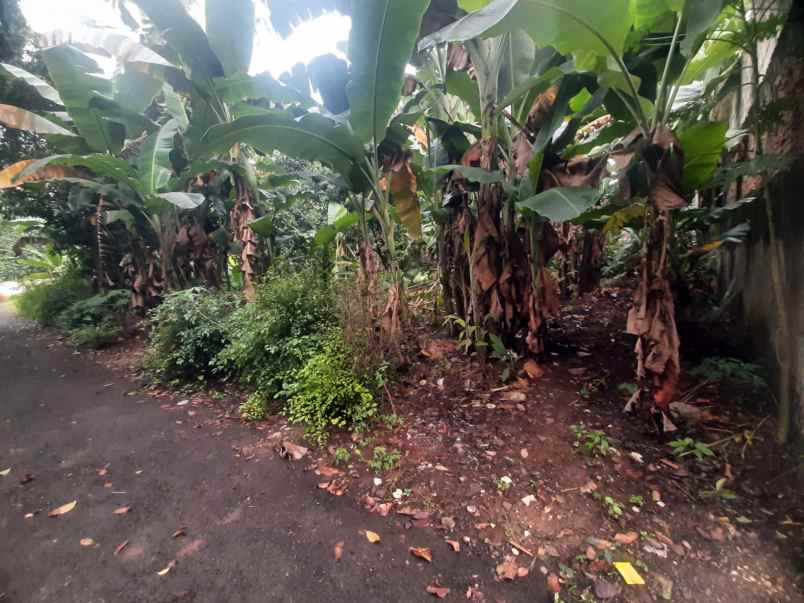 tanah 1000 m2 akses mobil strategis dekat st pd ranji