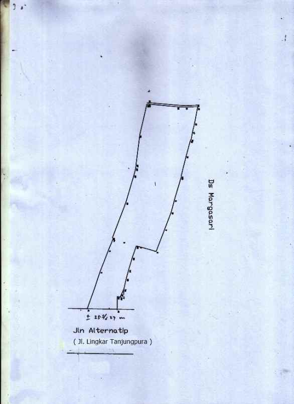 tanah di jl lingkar tanjungpura karawang timur