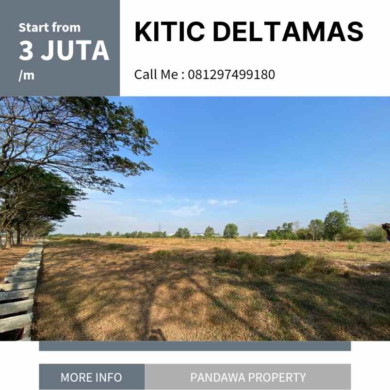 tanah industri kitic deltamas cikarang pusat