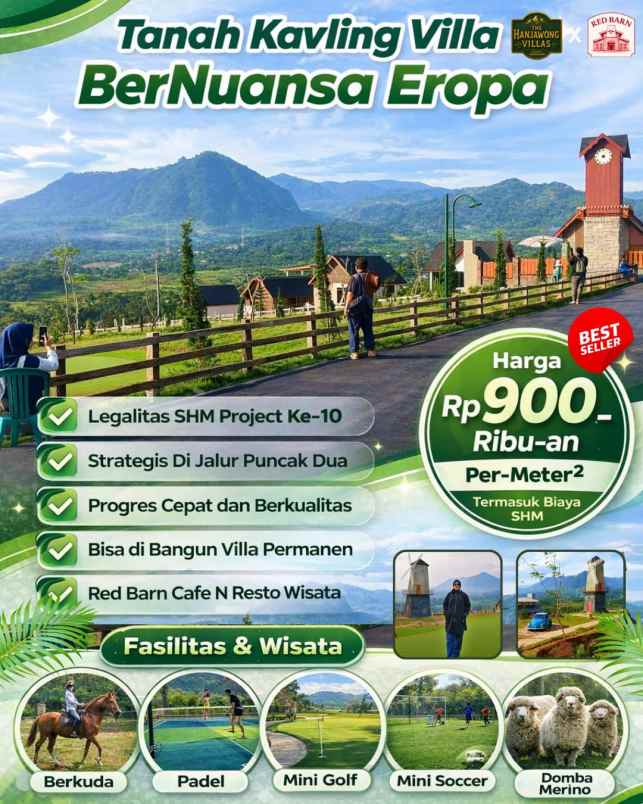 tanah kavling di sukamakmur bogor