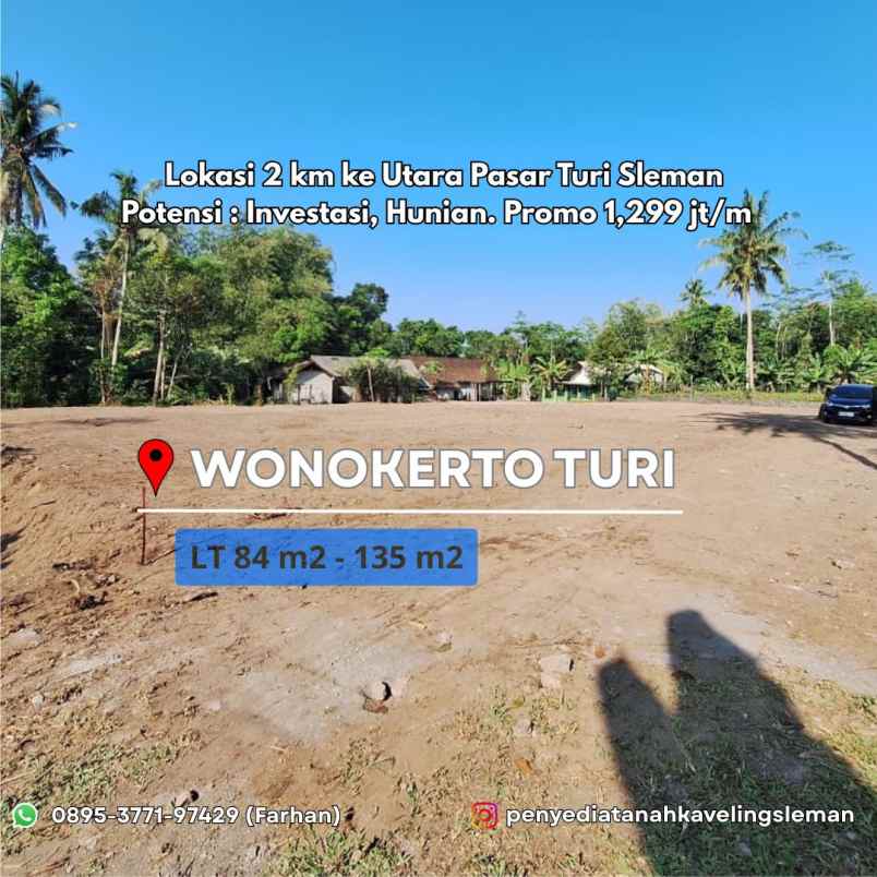 tanah shmp murah turi sleman utara