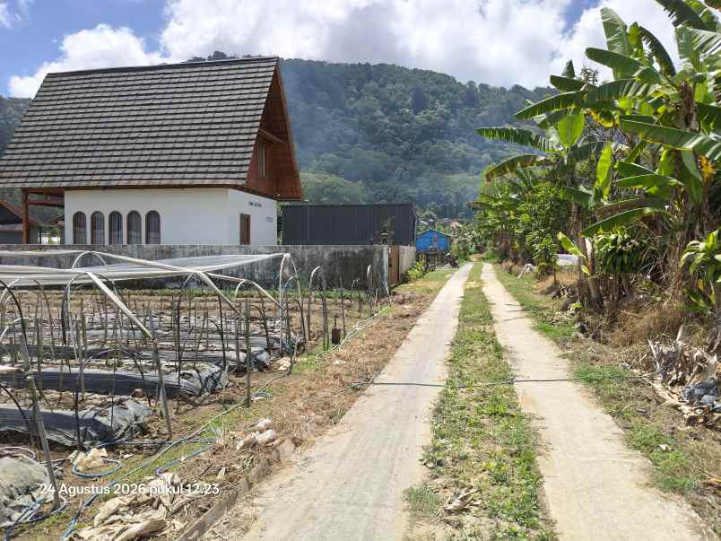 tanah view gunung dan danau dekat bali handara golf