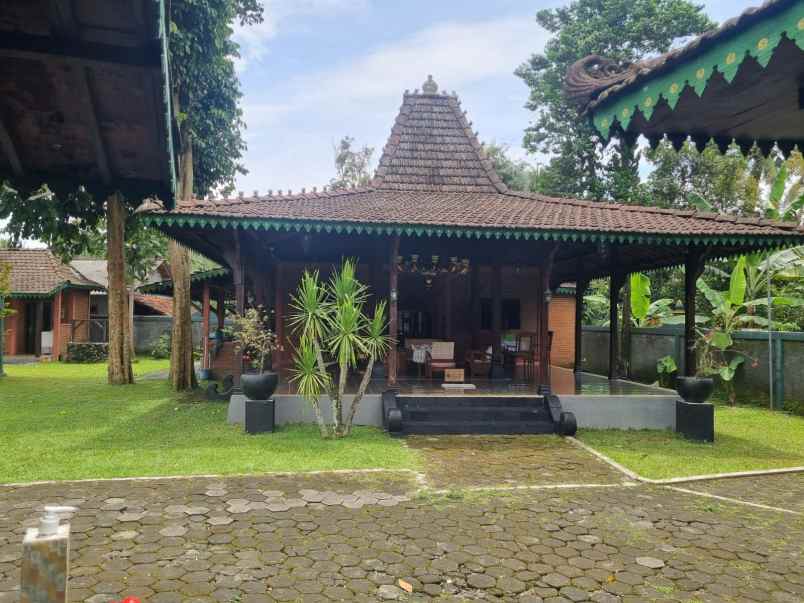 villa asri di turi ada solar panel dan kolam renang