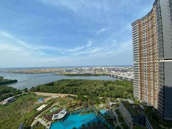 apartemen gold coast pik tower bahama full furnish
