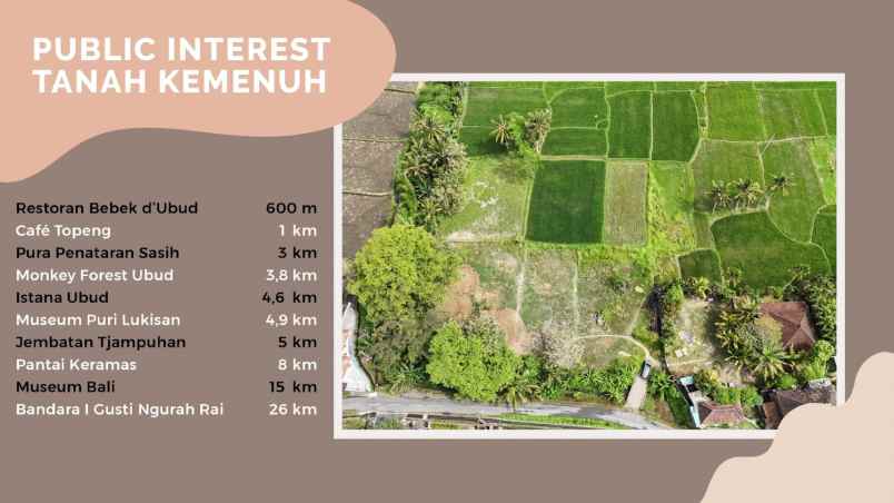 cocok untuk villa tanah kemenuh sukawati gianyar bali