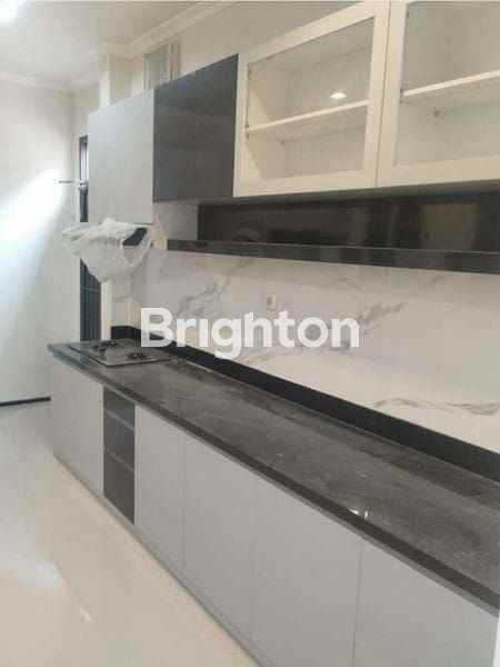 dharmahusada indah row jalan 3 mobil semi furniture