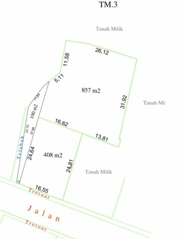 dijual 14 71 are jl pulau menjangan dauh peken tabanan