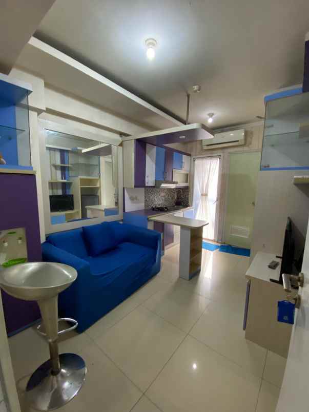 dijual apartment green pramuka city 2br bangunan bagus