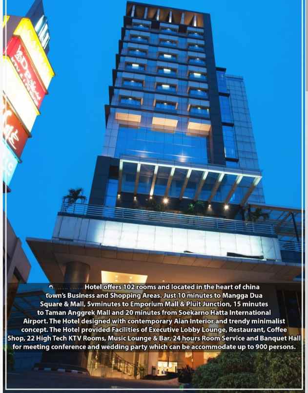 dijual hotel bandengan