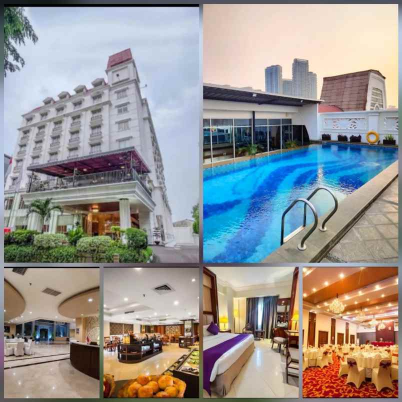 dijual hotel bintang 4 lokasikemang jakarta selatan