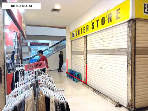 dijual ruko gudang kantor citymall jl cilegon raya