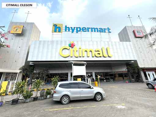 dijual ruko gudang kantor citymall jl cilegon raya