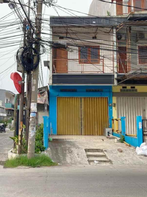 dijual ruko gudang kantor harapan indah 1 perumahan