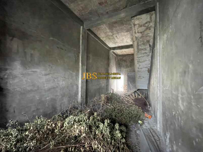 dijual ruko gudang kantor jalan denai daerah mandala